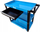 Karroc pune Silver, me 3 rafte, me sirtar, 150 kg, blu