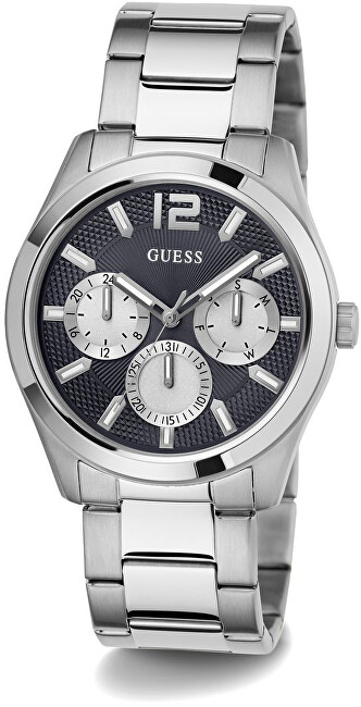 Orë për meshkuj GUESS Zen GW0707G1, e argjendtë