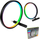 Lampë dekorative Tracer Ambience Smart Circle, RGB, Smart WiFi, e zezë