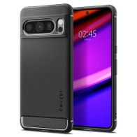 Mbrojtëse për celular Google Pixel 8 Pro Spigen Rugged Armor, i zi mat