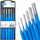 Set goditësash GEKO G38551, 6 copë, çelik CR-V, blu