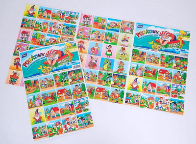 Lojë memorie MFP Pexeso Fairy Tales, 32 palë letra, 3xA4, shumëngjyrëshe