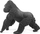 Figurinë Schleich Wild Life gorillë mashkull, lodër për mësim, shumëngjyrëshe