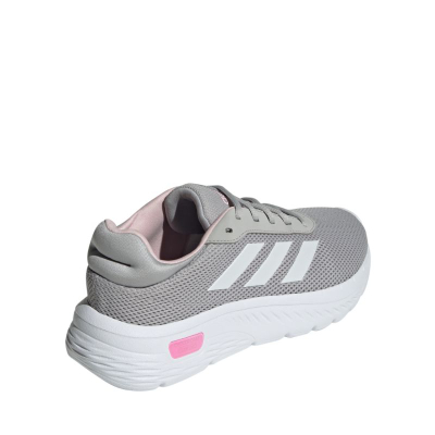 Atlete për goca Adidas Cloudfoam Comfy, rrjetë e ajrosshme, të bardha