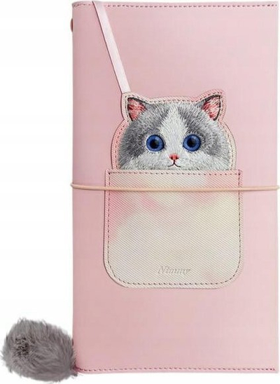 Set fletore me stilolaps ILike Nimmy 2n1 Big Eyed Pet 2.0 Cat, rozë