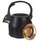 Çajnik Orion Teapot, 3L, me bilbil, çelik inox, rose gold