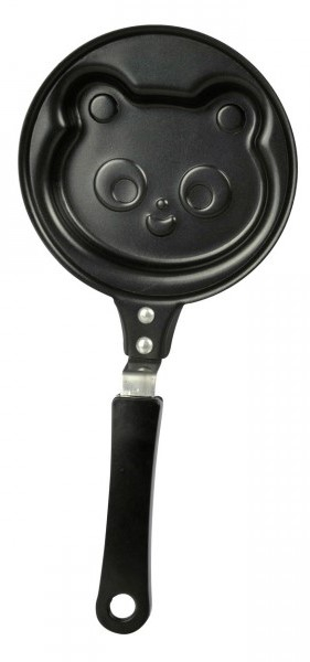 Mini tigan për petulla Lifetime Cooking, i zi