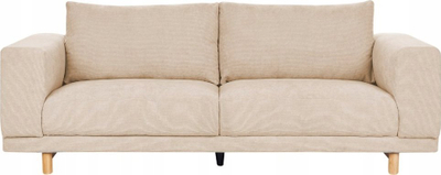 Divan Beliani Nivala, 3 vende, korduroi, bezhë
