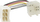 Adapter radioje makine Fiat Cinquecento 0317, ISO, me kabllo