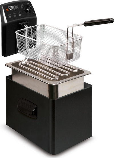 Fritezë elektrike Fritel Turbo SF 4151, 2400W, 3L, e zezë