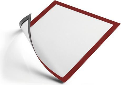 Kornizë magnetike Durable Duraframe A4, paketim 5 copë, e kuqe