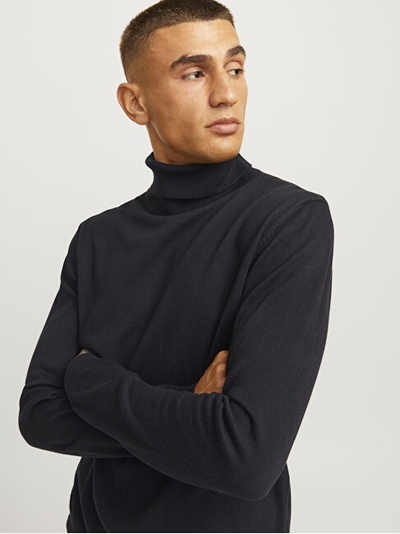 Rollkë për meshkuj Jack&Jones 5715515822539, e zezë
