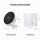 Паметен термостат AVATTO WT498, WiFi RF433, за гасен бојлер, бел