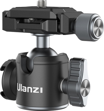 Kokë stativi Ulanzi U-80L, ball head për tripod, e zezë