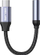 Adapter audio Beline USB C në Jack 3.5mm, DAC, gri