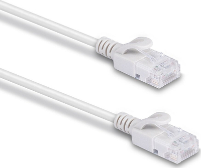 Kabllo rrjeti Lindy, 5m, Cat.6A U/FTP, shumë e hollë, gri