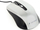 Maus Gembird MUS-4B-01-BS, me kabllo, USB, i bardhë dhe i zi
