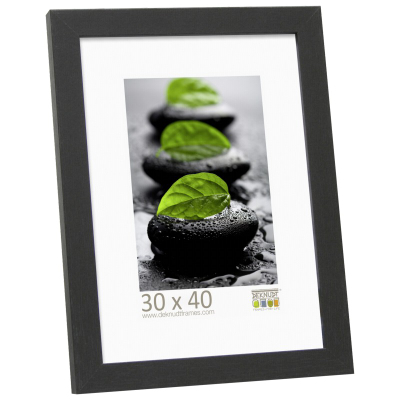 Kornizë Deknudt Frame, 30x40cm, dru, e zezë