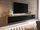 Komodë për TV Dlone 180 (180 x 30 x 33), Bezhë / Zezë
