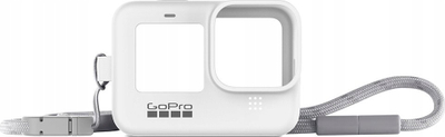 Kornizë silikoni me varëse GoPro Sleeve, për HERO9 HERO10, e bardhë
