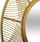 Pasqyrë murale Atmosphera Ina Bamboo, 70cm, bambu, bezhë
