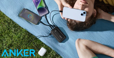 Karikues portativ Nano 10000mAh, 45W, i zi