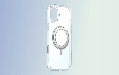 Mbështjellës telefoni Baseus SkyRing, për iPhone 16, magnetik 360°, transparent