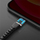Kabllo Lightning Energea Nyloflex CBL NF RED150, USB A, 1.5 m, e kuqe