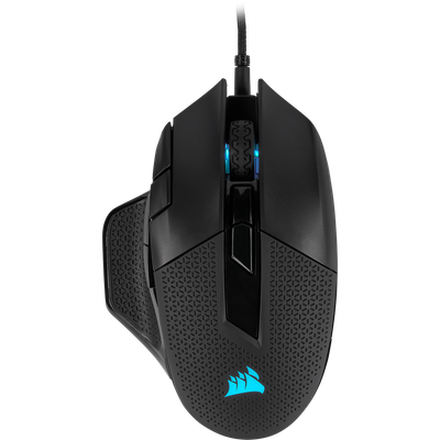 Maus gaming Corsair Nightsword RGB, optik, peshë e rregullueshme, i zi