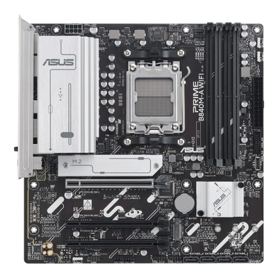 Pllakë amë ASUS PRIME B840M A WIFI, Socket AM5, DDR5, e zezë