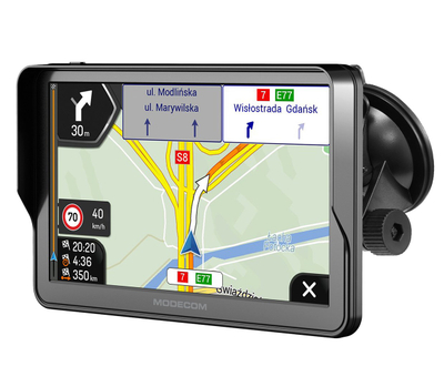 Навигација ГПС Modecom FreeWAY CX 7.3, 7", iGO Truck, црна