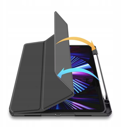 Kollf iPad Air 13 2024, Hard Crystal, me sleep/wake, jeshil