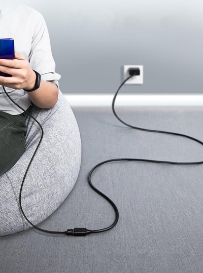 Kabllo USB në USB C Ugreen US184, USB 3.0, 1.5m, e zezë