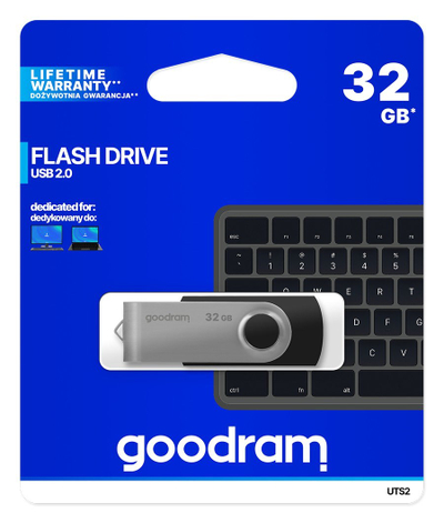 USB Goodram UTS2, 32 GB, USB Type-A