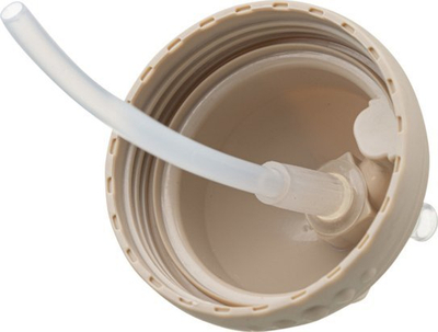 Gotë për fëmijë Akuku Cup Owl, 300ml, me pipëz fleksibël, transparente
