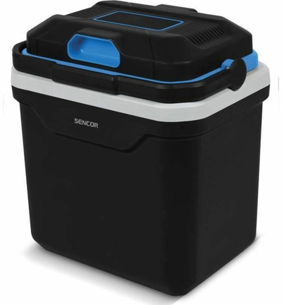 Frigorifer turistik për makinë Sencor SCM 2224BL, 24L, ftohje edhe ngrohje, blu
