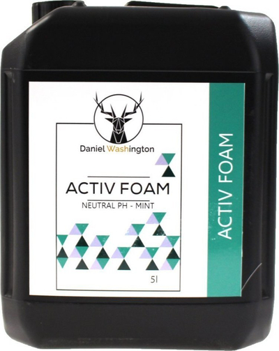 Shkumë aktive neutrale për makinë Daniel Washington Activ Foam, pH neutral, erë mente, 5L