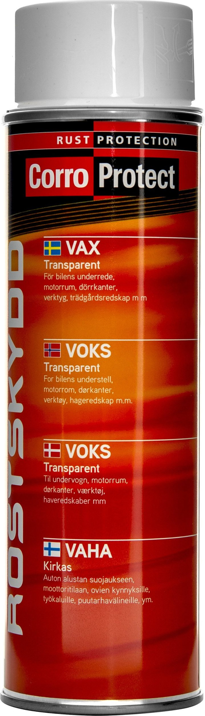 Sprej kundër ndryshkut CorroProtect Wax Transparent, 500ml, i tejdukshëm