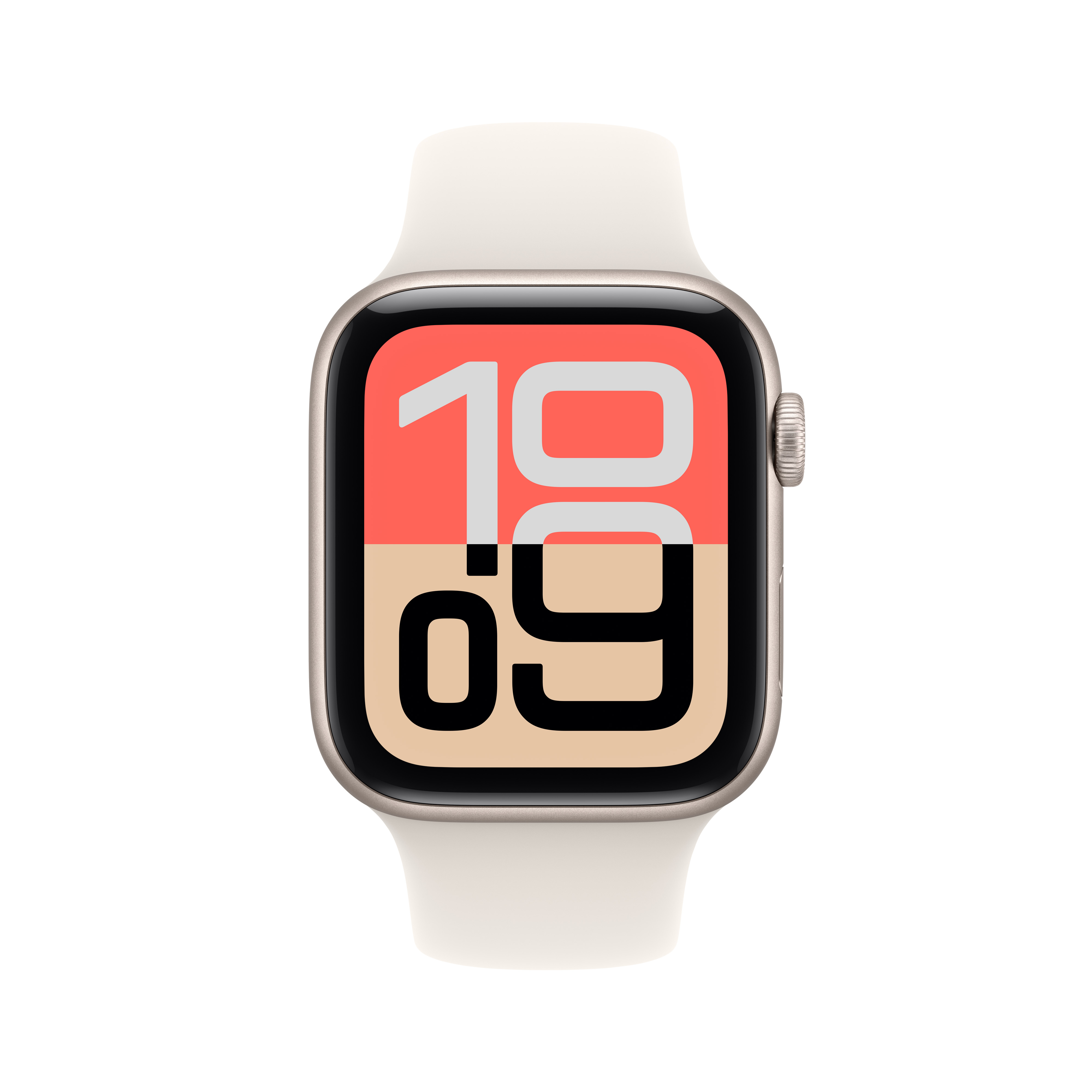 Apple Watch SE 3 GPS 40mm Starlight Aluminium Case with Starlight Sport Band, M/L 2