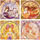 Set arti me shkëlqim Djeco Inspired by Divine, 4 tabela, për fëmijë 7+