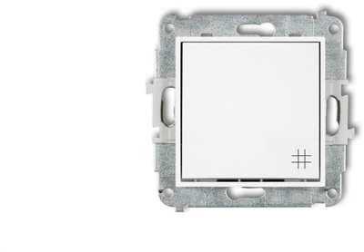 Ndërprerës kryq Icon 25IWP-6, White Matt, i bardhë