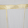Hark shtrati Atmosphera for Kids Gold Border, 230cm, poliestër, i bardhë me ari