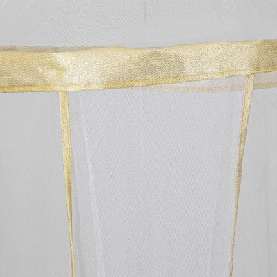 Hark shtrati Atmosphera for Kids Gold Border, 230cm, poliestër, i bardhë me ari