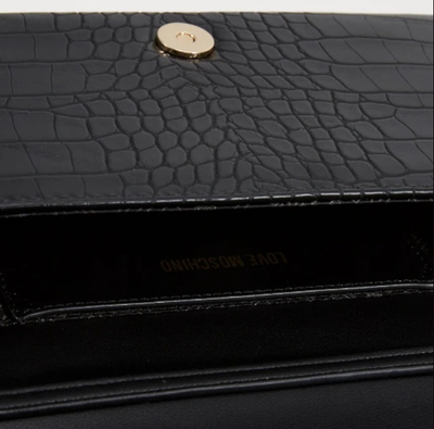 Çantë krahu Love Moschino JC4063PP1BLH100A, e zezë