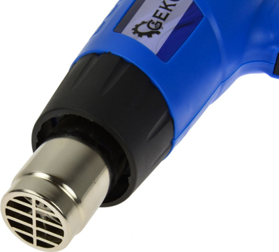 Pиштол за топол воздух Geko G80281, 2000W, 230V, сина