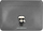 Etui tablet Karl Lagerfeld Sleeve KLCS14PISFG, 13/14", lëkurë Saffiano, argjendtë