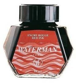 Мастило за пенкало Waterman Audacious Red, 50ml, црвено