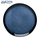 Pjatë e sheshtë qeramike Serenity, 28 cm, blu me shkëlqim