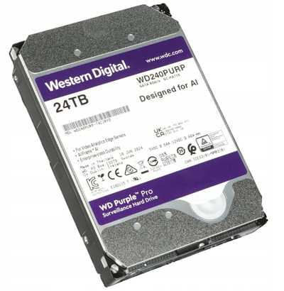 Hard disk për survejim WD Purple HDD-WD240PURP, 24TB, 3.5", SATA III