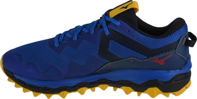 Atlete vrapimi Mizuno Wave Mujin 9, trail neutrale, burra, blu gri